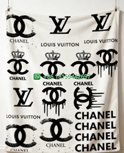 Chanel Throw Blankets